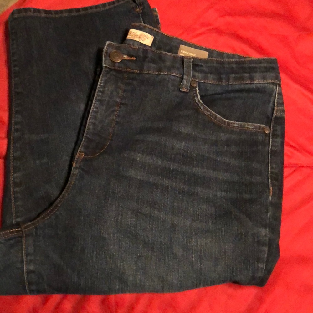 Nine West denim capris 16W